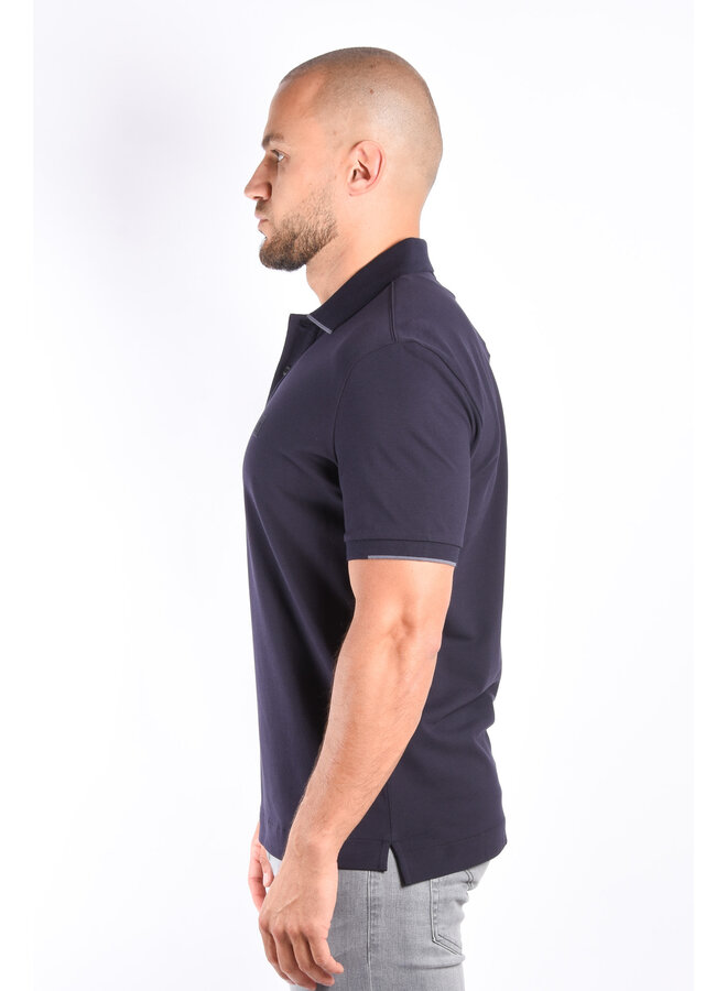 CP Company Metropolis Series - Stretch Polo - Dark Blue