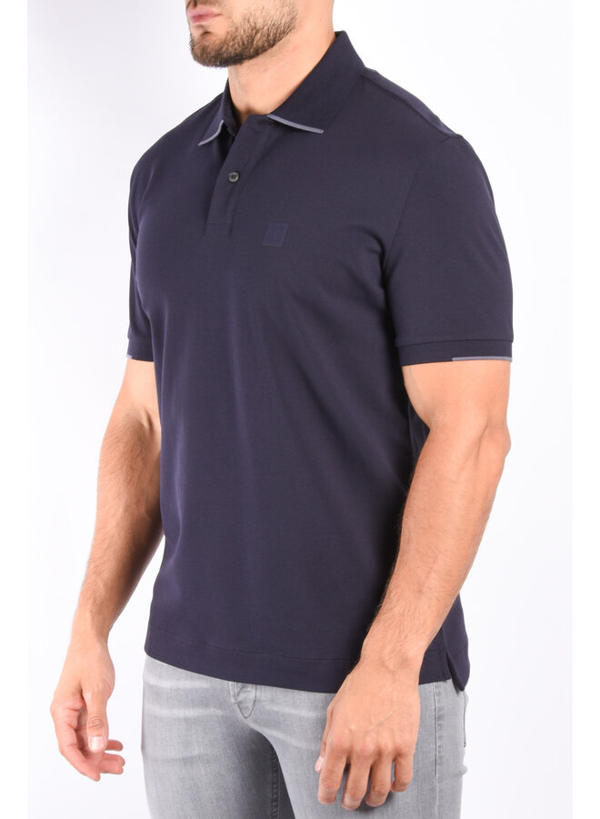 CP Company Metropolis Series - Stretch Polo - Dark Blue