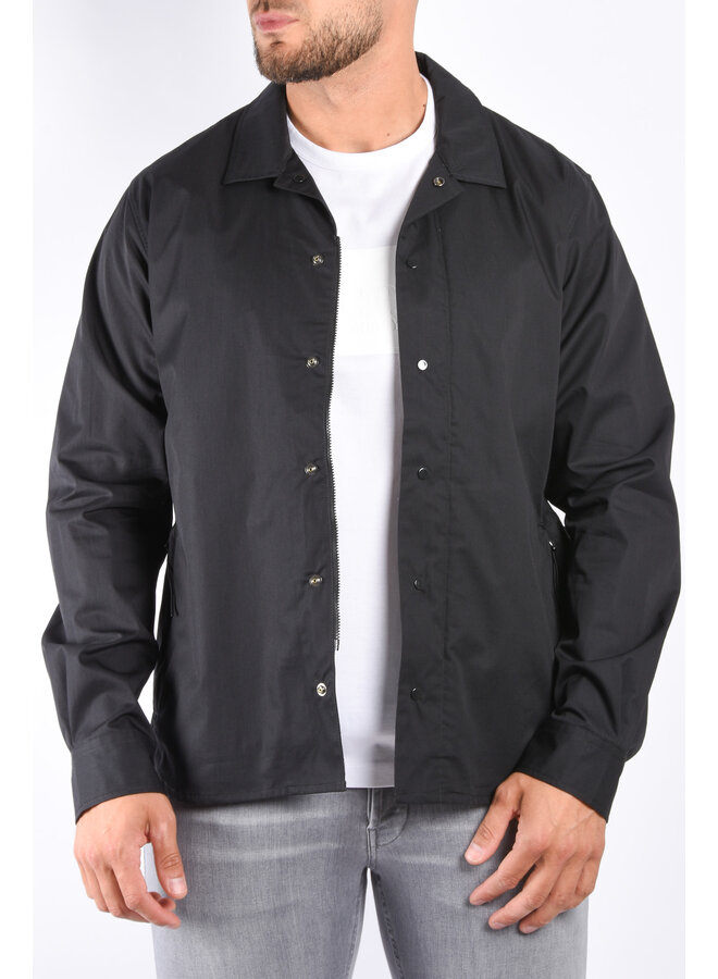 CP Company Metropolis Overshirt Gabardine PD - Black