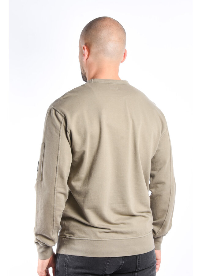 CP Company FW24 - Light Fleece Sweatshirt - Walnut