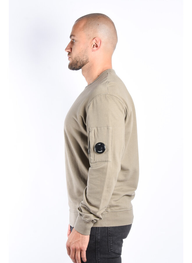 CP Company FW24 - Light Fleece Sweatshirt - Walnut