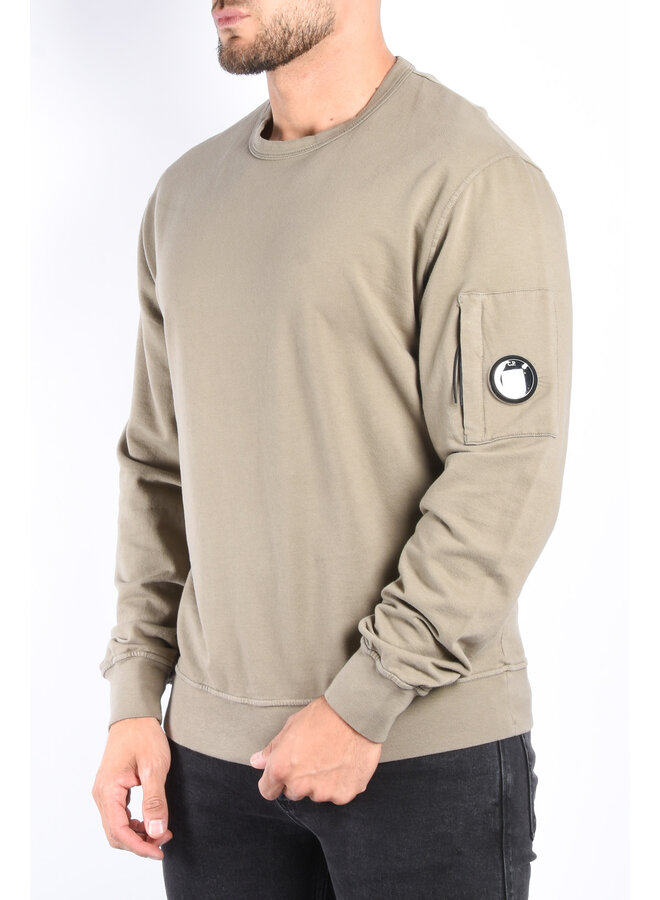 CP Company FW24 - Light Fleece Sweatshirt - Walnut
