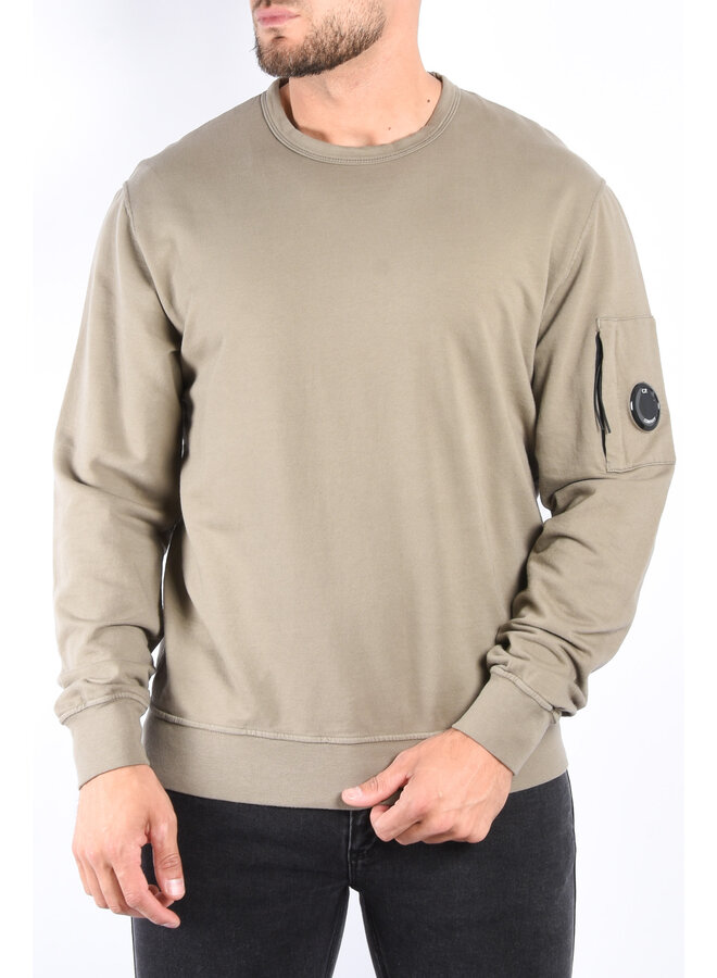 CP Company FW24 - Light Fleece Sweatshirt - Walnut