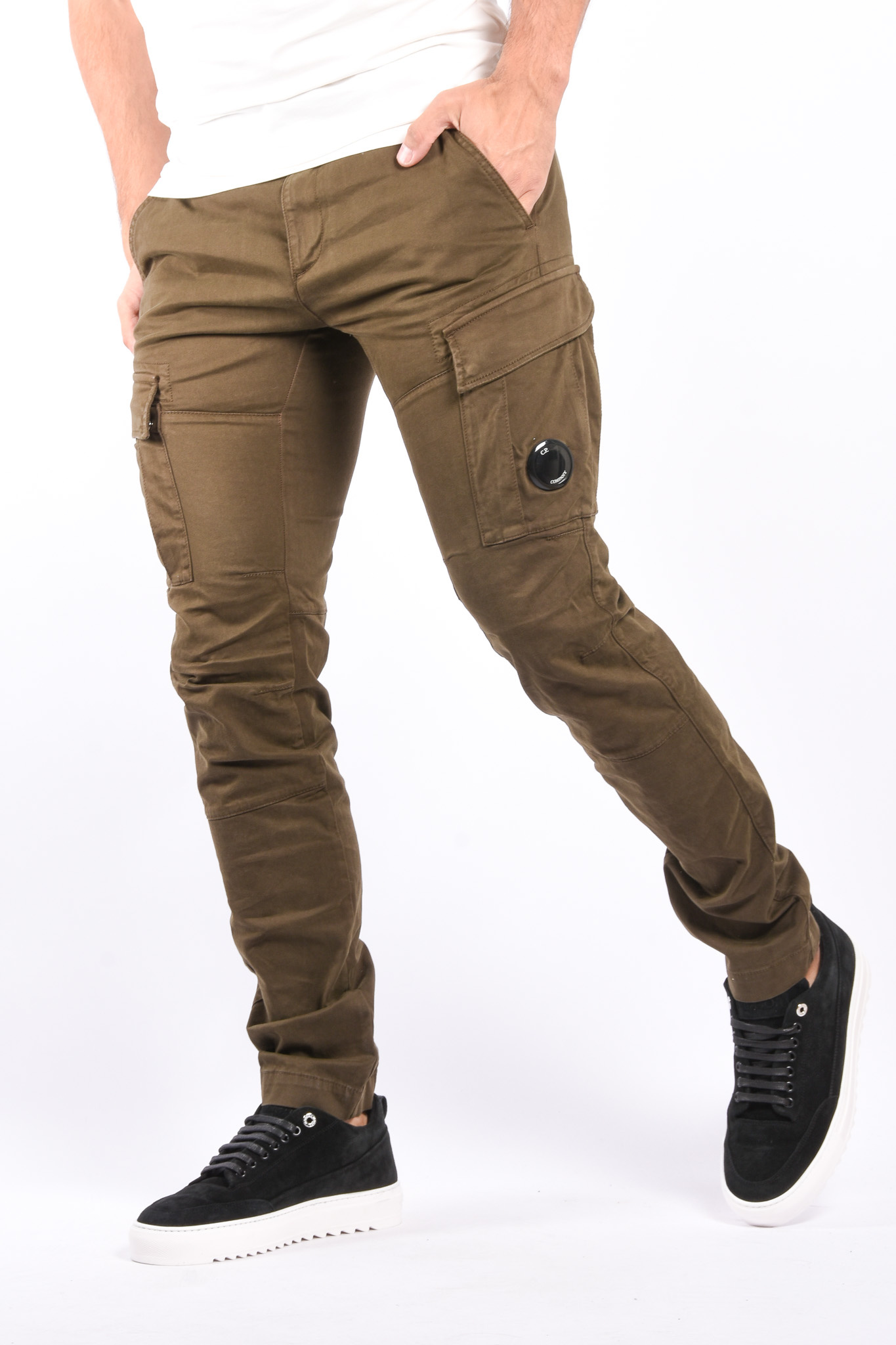 【新品】C.P. COMPANY CLASSIC PANTS cp-company-stretch-sateen-