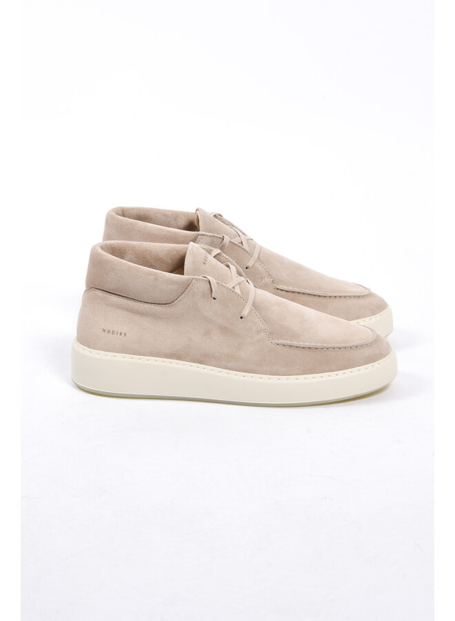 Nubikk - Jiro Gio Mid Loafers Suede - Mist