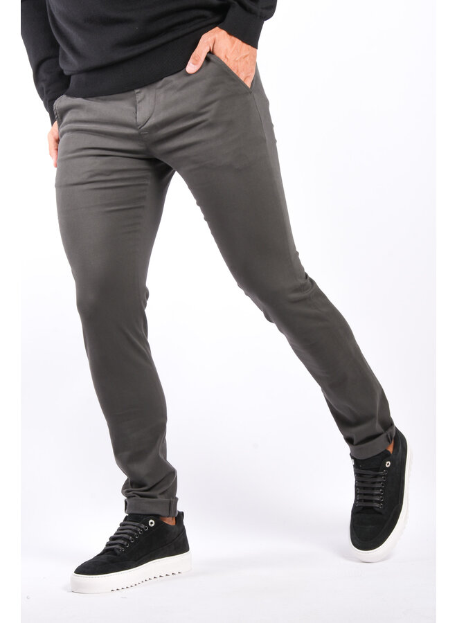 Dondup FW24 - Pantalon Gaubert RSE032U - Dark Grey