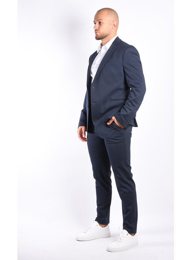 Drykorn FW24 - Ajend_SK Structure Pants - Dark Blue