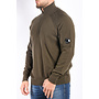 CP Company - Merino Wool Half Zipped Knit - Ivy Green