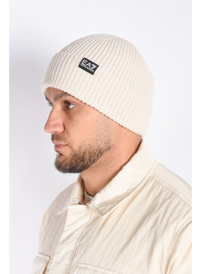 EA7 - Beanie Hat - Beige