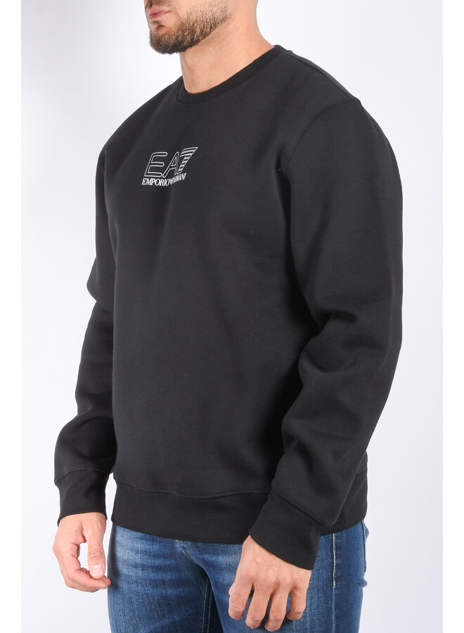 EA7 FW24 - Sweater 6DUM17 - Black
