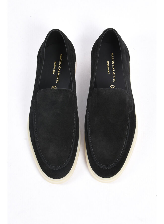 Mason Garments ESS-10A-1 - Amalfi Loafer - Black