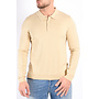 Hugo Boss SP25 - Knitwear Longsleeve Polo San Pippo-CV - Beige