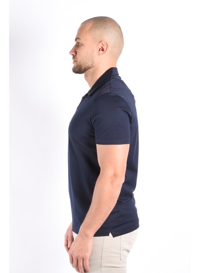 Dondup - PoloDondup - Polo Shirt JF0271U - Dark Blue Shirt JF0271U - Dark Blue