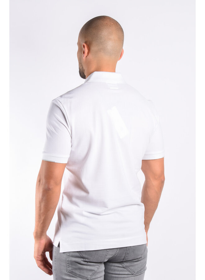 CP Company Metropolis Series - Stretch Polo - Gauze White