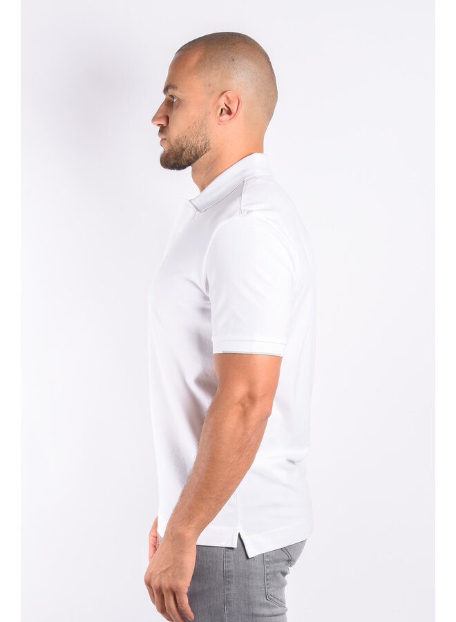 CP Company Metropolis Series - Stretch Polo - Gauze White