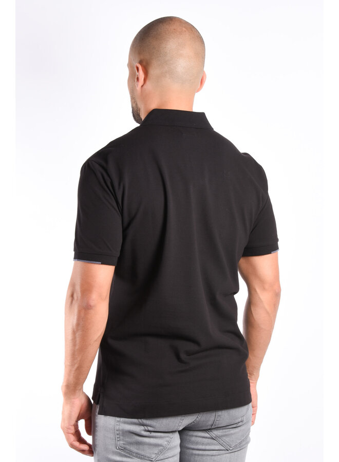 CP Company Metropolis Series - Stretch Polo - Black