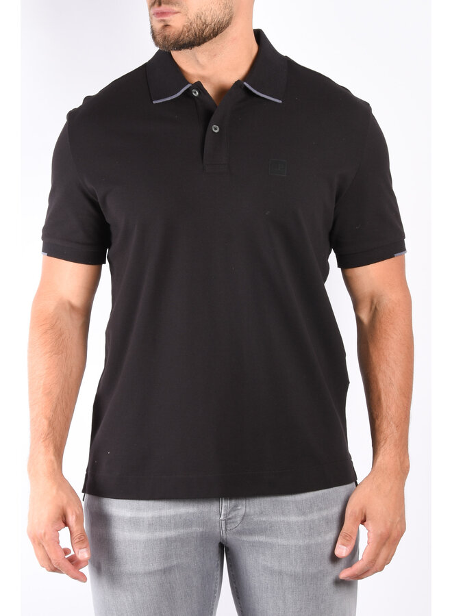 CP Company Metropolis Series - Stretch Polo - Black