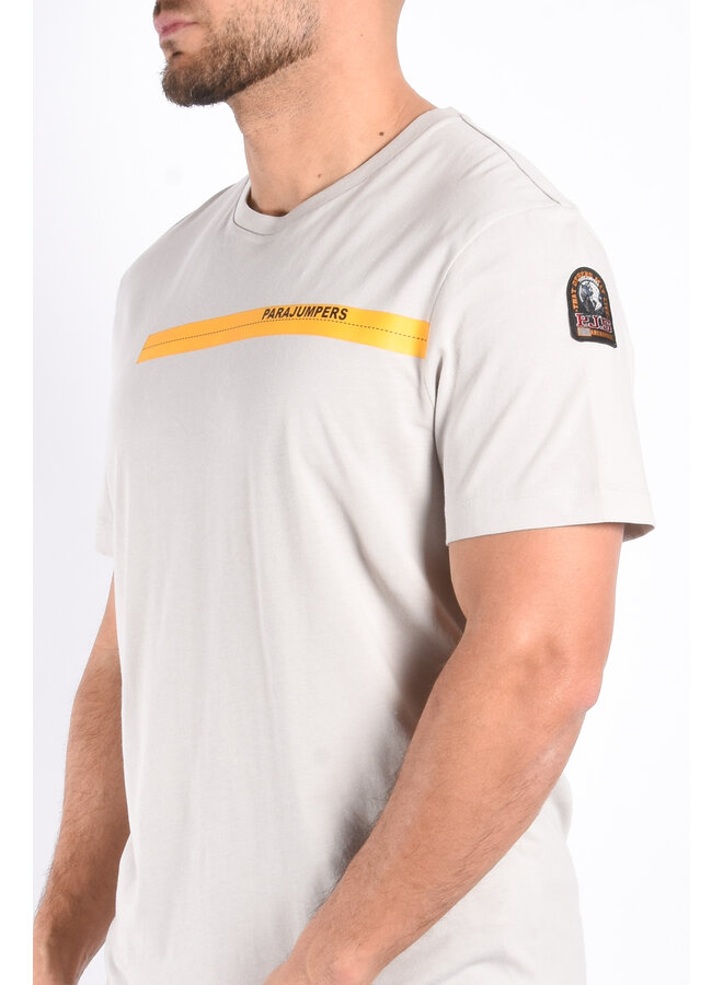 Parajumpers SS25 - Tape T-shirt - Ghiaccio