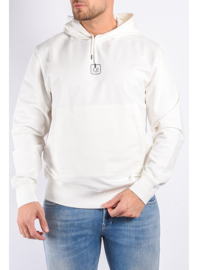 CP Company - Metropolis Series Graphic Stretch Hoodie - Gauze White