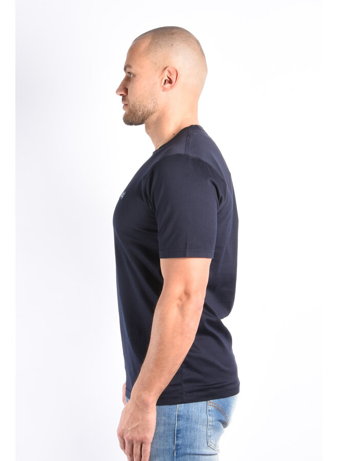 CP Company SS25 - 70/2 Mercerized Patch T-Shirt - Total Eclipse