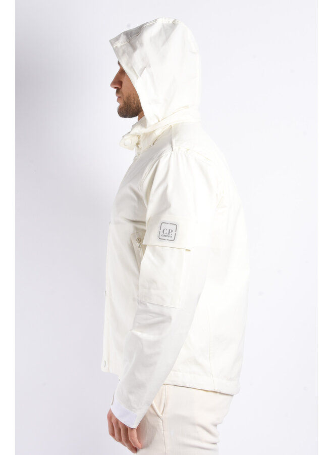 CP Company - Metropolis Series Hyst Jacket - Gauze White