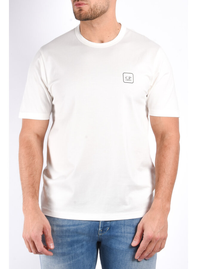 CP Company Metropolis Series Graphic Mercerized T-Shirt White