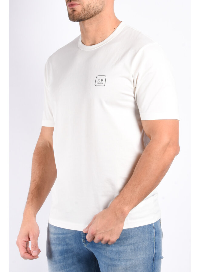 CP Company Metropolis Series Graphic Mercerized T-Shirt White