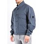 CP Company SS25 - Pro-Tek Buttoned Hooded Jacket - India Ink