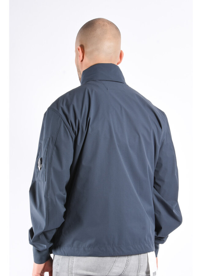 CP Company SS25 - Pro-Tek Buttoned Hooded Jacket - India Ink