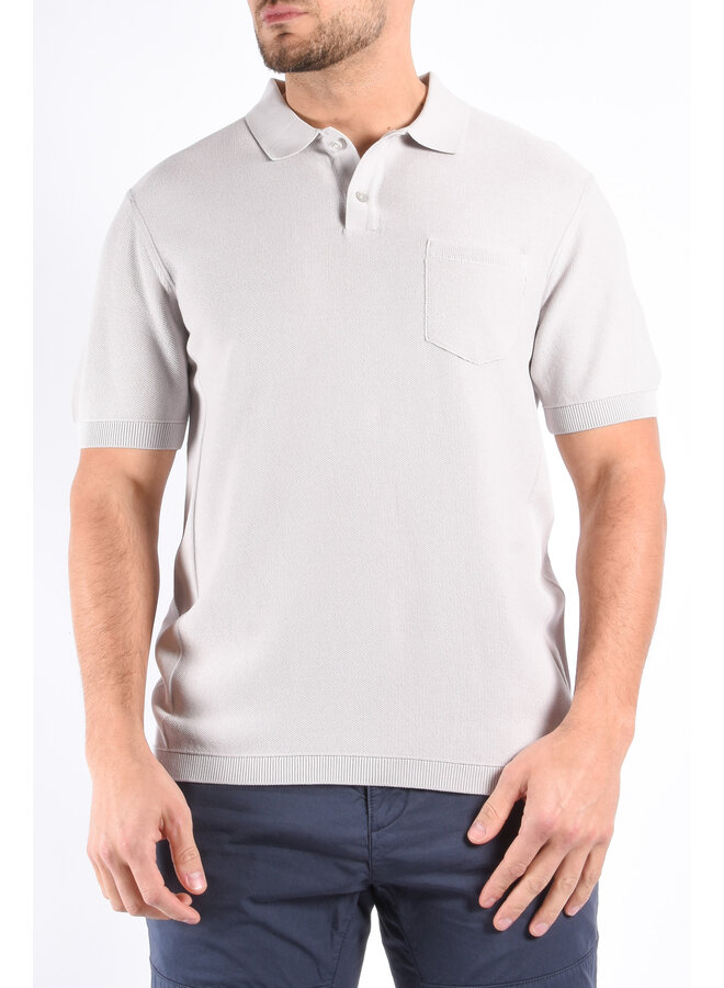 Parajumpers SS25 - Raf Man Knit Polo - Ghiaccio