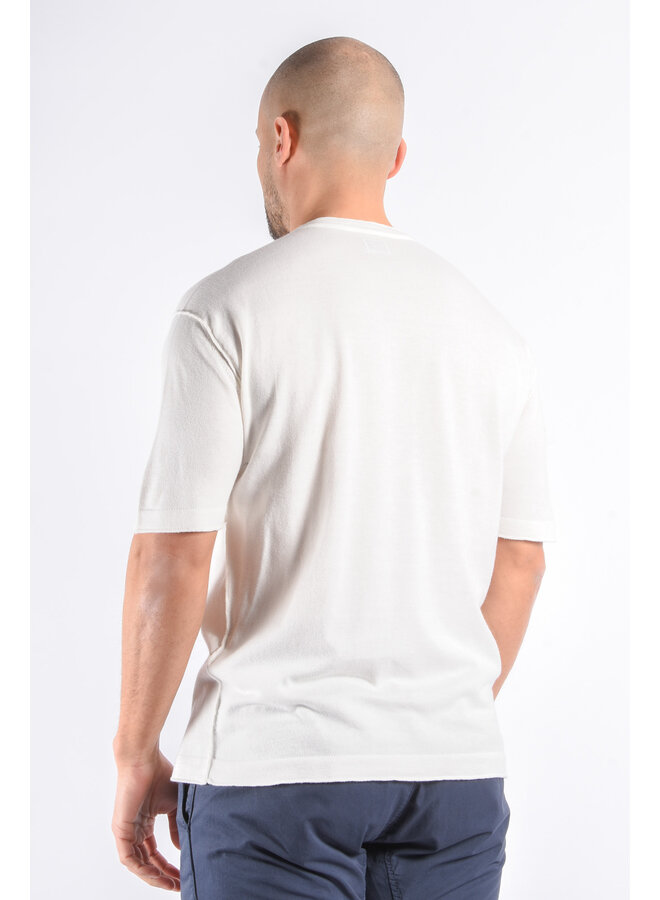 CP Company SS25 - Sea Island T-Shirt Knit - Gauze White