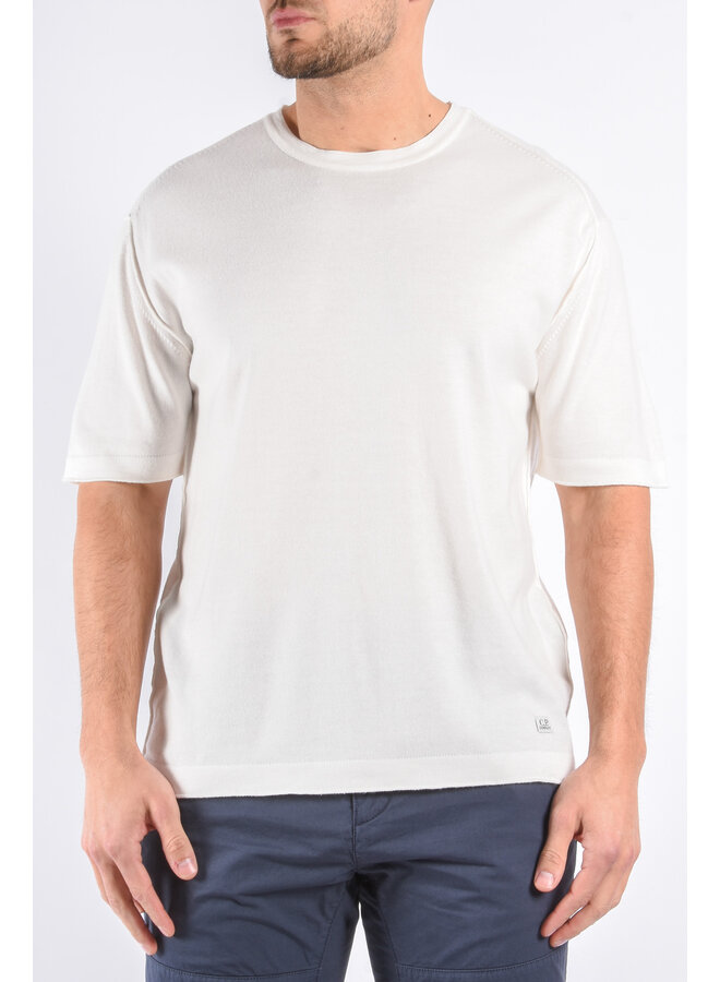 CP Company SS25 - Sea Island T-Shirt Knit - Gauze White