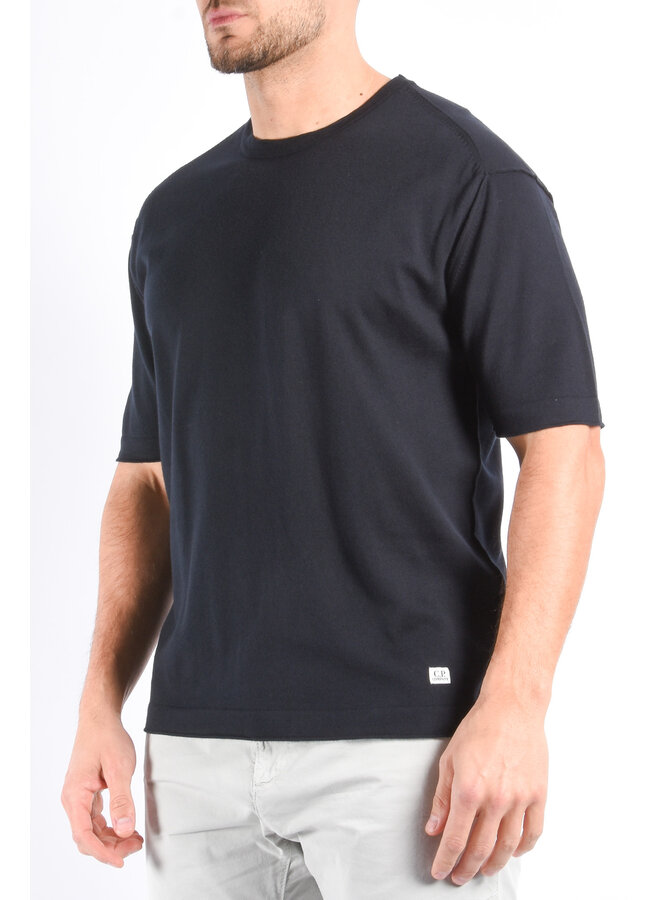 CP Company SS25 - Sea Island T-Shirt Knit - Total Eclipse