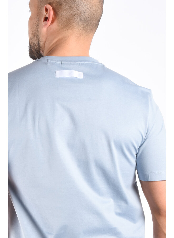 Hugo Boss SU25 - T-Shirt Dimerstee - Open Blue