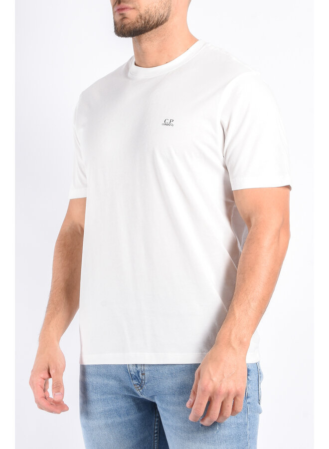 CP Company - T-Shirt 30/1 Goggle Print - Gauze White