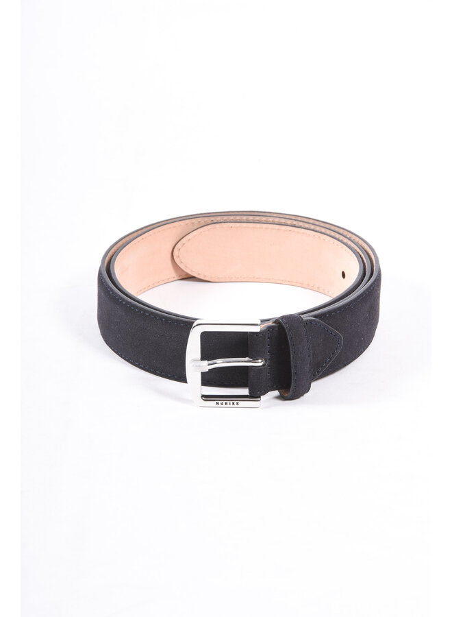 Nubikk - James Belt - Navy Suede