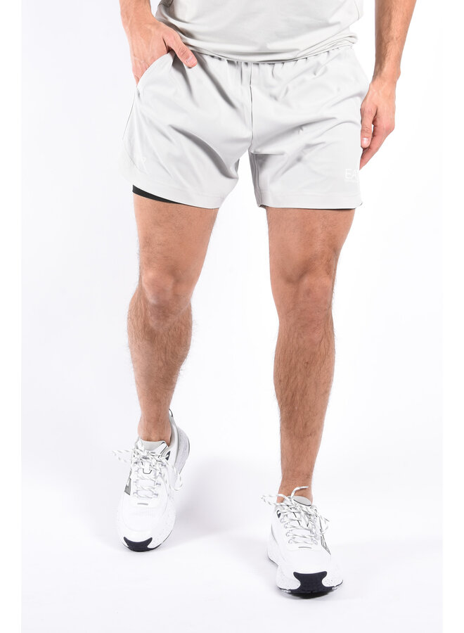 EA7 SS25 - Vigor7 Shorts 2 in 1 - Grey