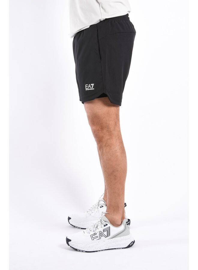 EA7 SS25 - Vigor7 Shorts 2 in 1 - Black