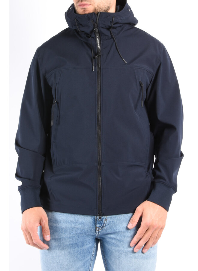 CP Company SS25 - Soft Shell-R Goggle Jacket - Total Eclipse