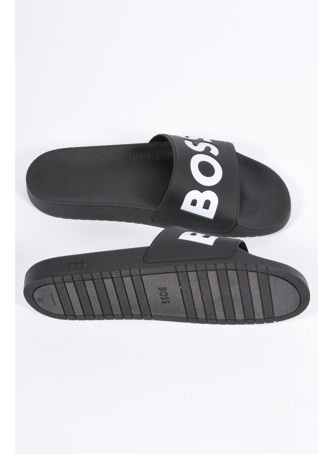 BOSS - Slides Aryeh Slid Npvlg Nos - Black