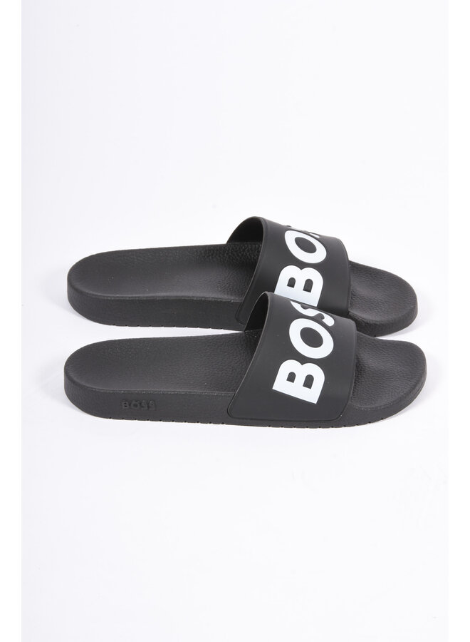 BOSS - Slides Aryeh Slid Npvlg Nos - Black