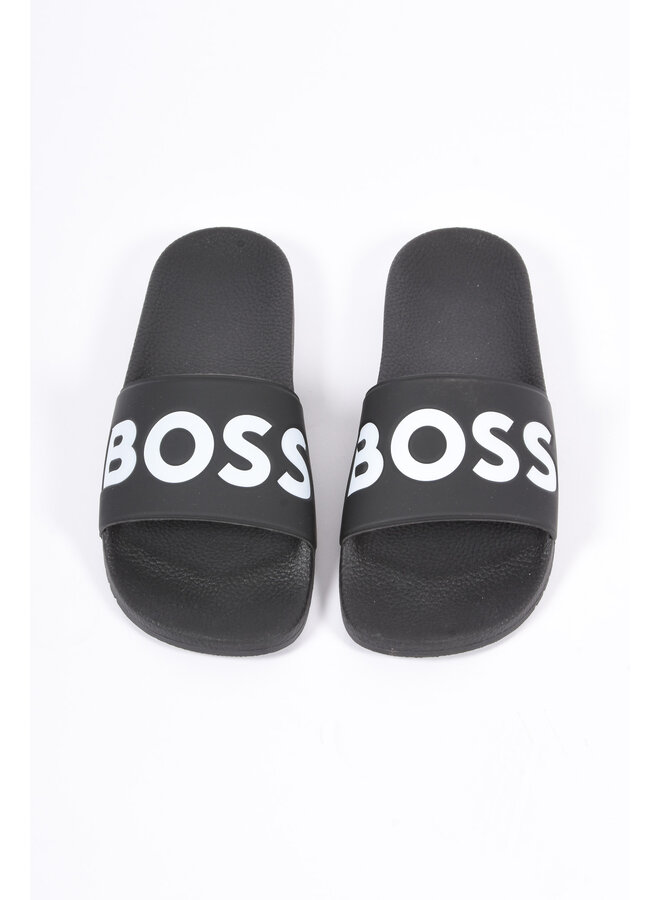 BOSS - Slides Aryeh Slid Npvlg Nos - Black
