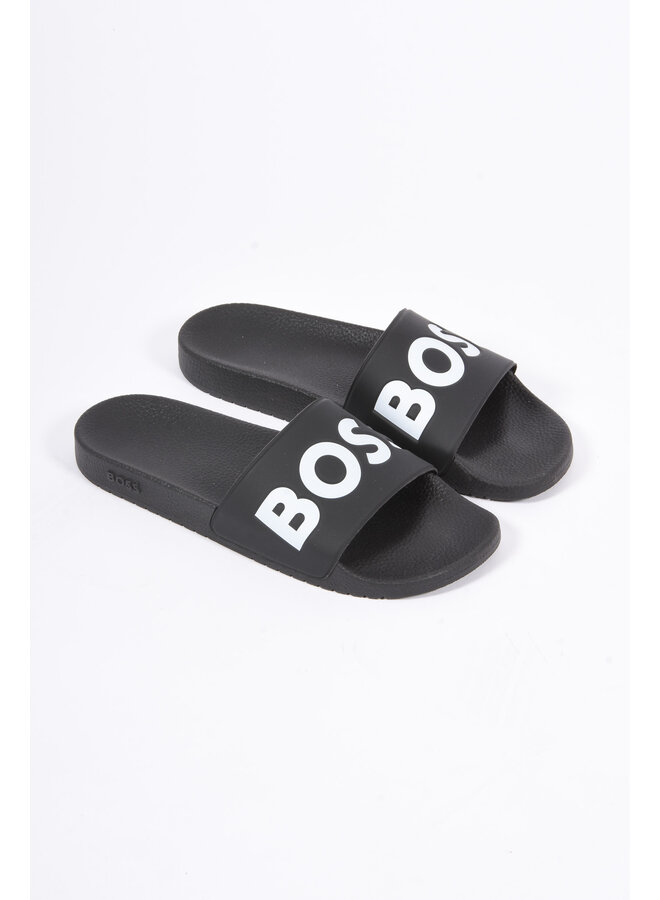 BOSS - Slides Aryeh Slid Npvlg Nos - Black