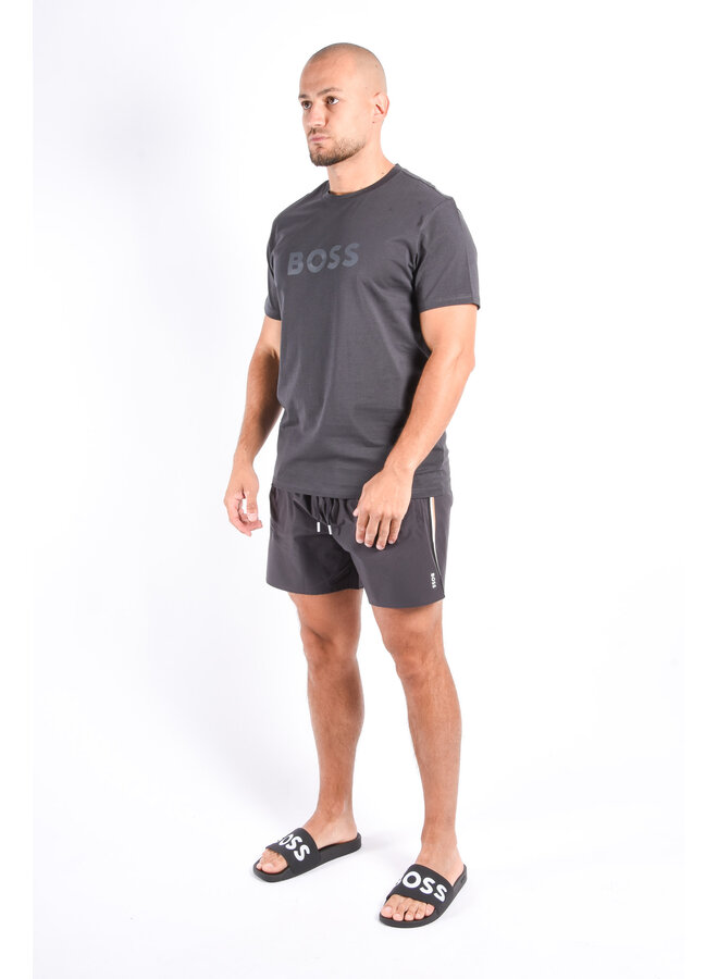 BOSS T-Shirt RN Dark Grey