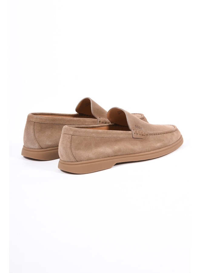 BOSS FA25 - Suede Loafers Sienne Loaf sd N - Medium Beige