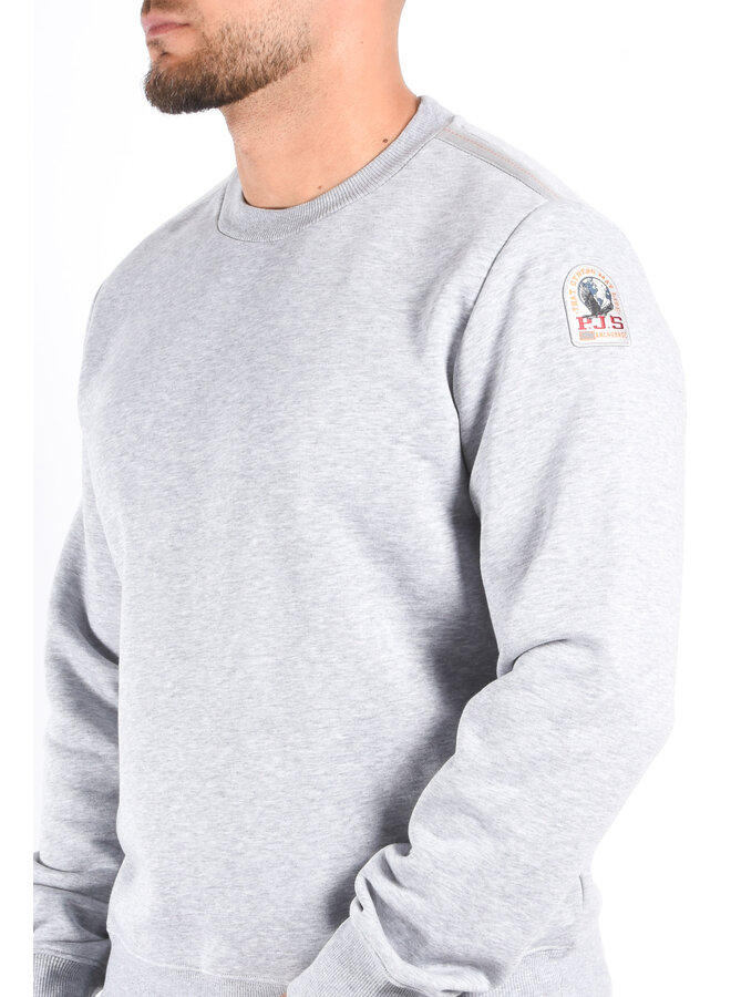 Parajumpers FW25 - K2 Sweater - Ash Grey Melange