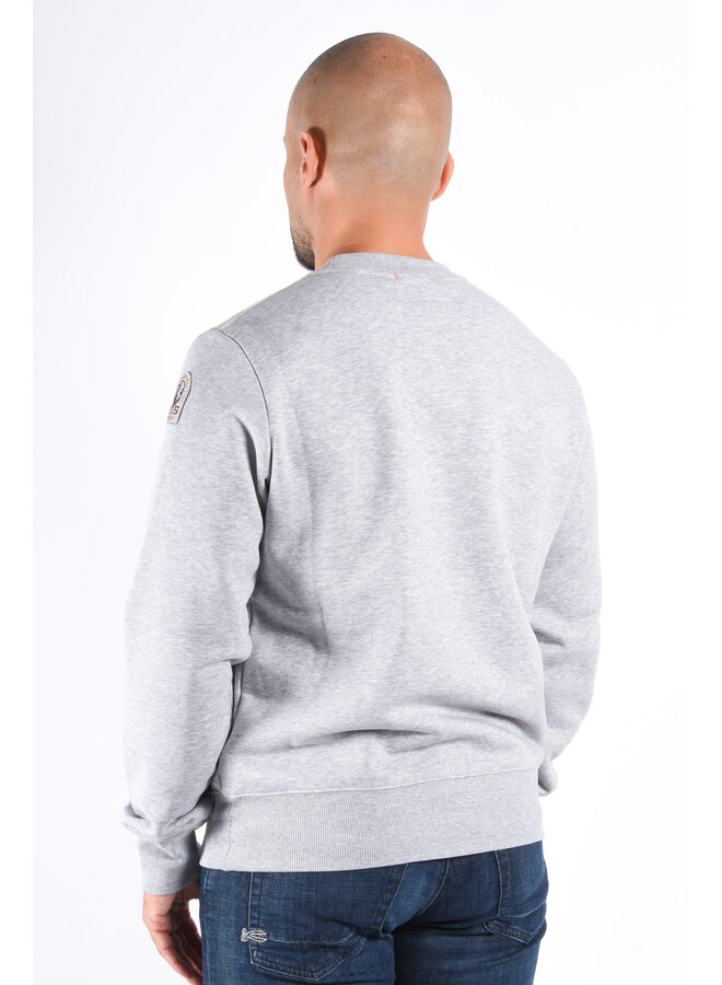 Parajumpers FW25 - K2 Sweater - Ash Grey Melange