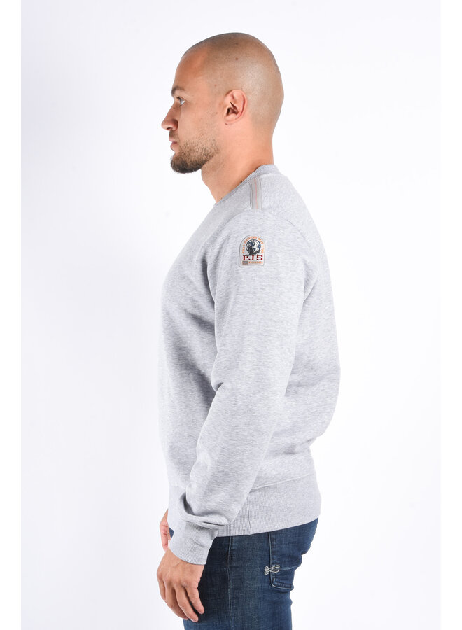 Parajumpers FW25 - K2 Sweater - Ash Grey Melange