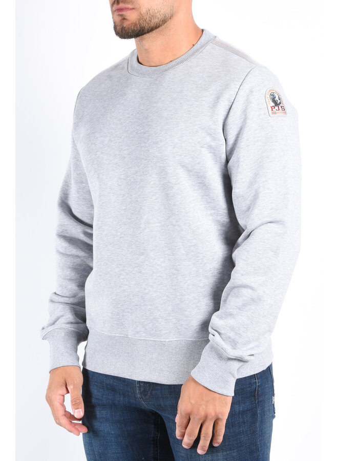 Parajumpers FW25 - K2 Sweater - Ash Grey Melange