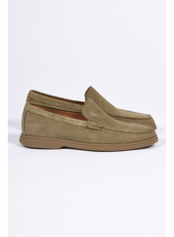 BOSS FA25 - Suede Loafers Sienne Loaf sd N - Open Green